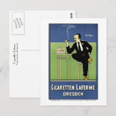 Cigaretten Laferme Briefkaart (Voorkant / Achterkant)