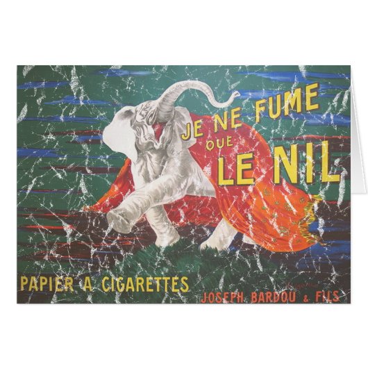 cigarettes éléphantes-1900 - en détresse (Devant horizontal)