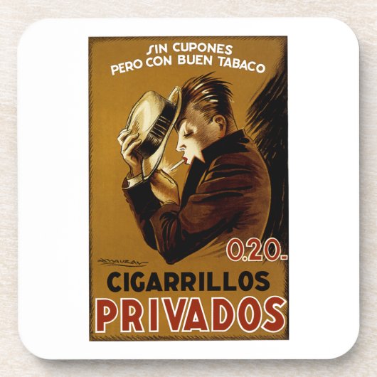 Cigarillos Privados Bier Onderzetter (Voorkant)