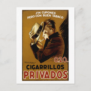 Cigarillos Privados Briefkaart