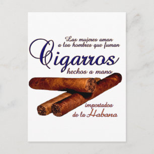 Cigarros - Cirars Briefkaart