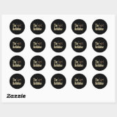 Cigars Gotta Tap dat Ash Cigar en Roken Ronde Sticker (Vel)