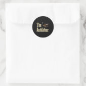 Cigars Gotta Tap dat Ash Cigar en Roken Ronde Sticker (Tas)