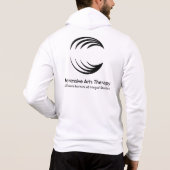 CIIS EXA Sweat à capuche à fermeture éclair White (Dos)