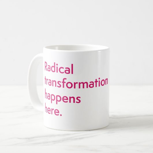 CIIS radical transformation Mug (Devant gauche)