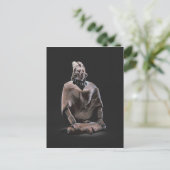 Cijfer van de burgemeester van de koning van het e briefkaart (Staand voorkant)