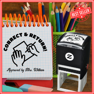 Cijferen door Docenten Zelfinktende Stempel