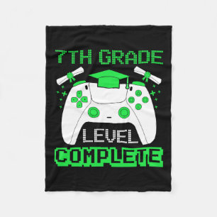 Cijferniveau Compleet Gamer 7e klas afstudeergesch Fleece Deken