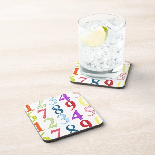 Cijfers Bier Onderzetter (Rechterzijde)