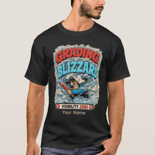 Cijfers geven Blizzard Gepersonaliseerd Grappig Do T-shirt