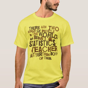 Cijfers van de leraar t-shirt