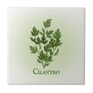 Cilantro Herbal Design Carreaux en céramique