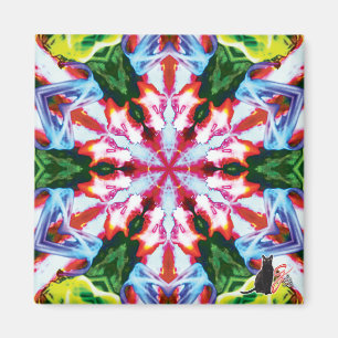 Cilantro Kaleidoscope Magnet Magneet