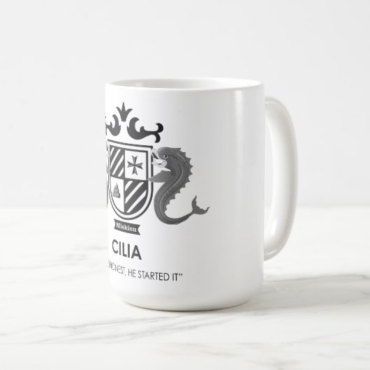 Cilia Crest Mug (Devant droit)