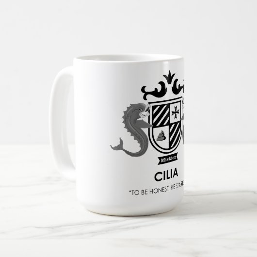 Cilia Crest Mug (Devant gauche)