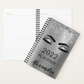 Cils Paillettes Argentées 2022 Glamour (Devant avec enveloppe)