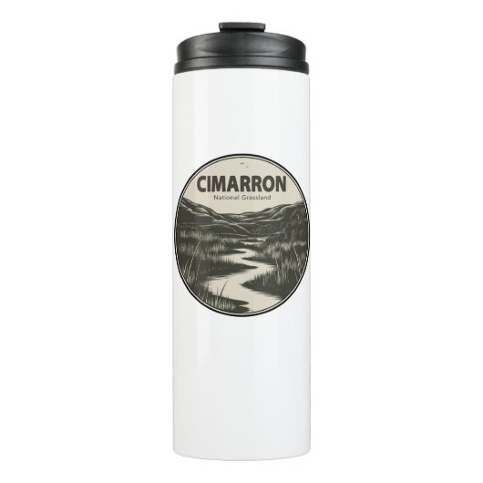 Cimarron National Grassland Kansas Stream Thermosbeker (Voorkant)