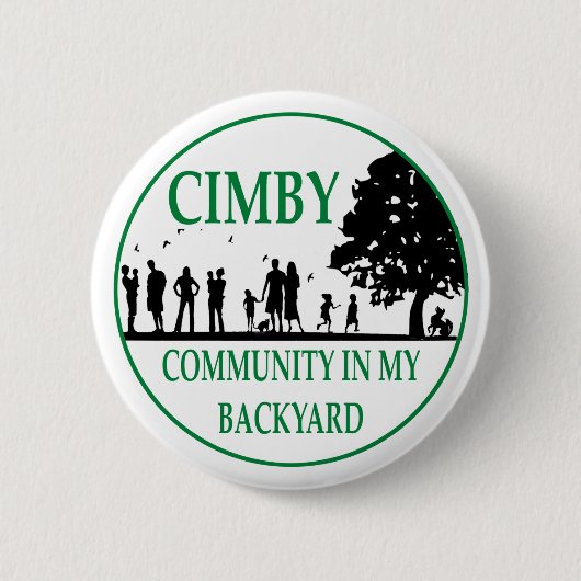 CIMBY RONDE BUTTON 5,7 CM (Voorkant)