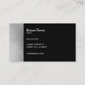 Cimentez les cartes de visite d'affaire (Dos)