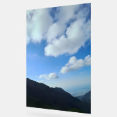 Cimes des Carpates sous un ciel bleu – Photographi (Angle)