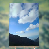Cimes des Carpates sous un ciel bleu – Photographi (Neutre)
