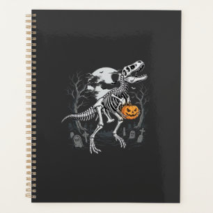 Cimetière de citrouille d'Halloween de squelette d