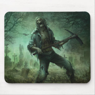 Cimetière de zombi, tapis de souris