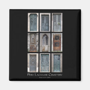 Cimetière du Père Lachaise Magnet de cristal