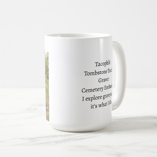 Cimetière Lover Mug (Devant droit)