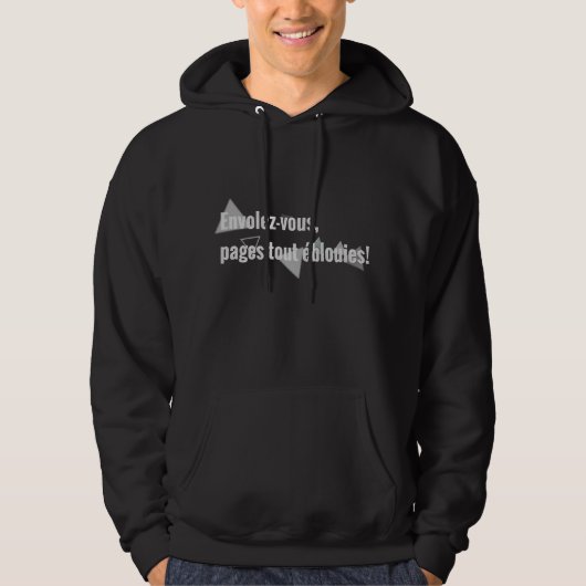 Cimetière Marin Sweat - shirt à capuche de devis (Devant)