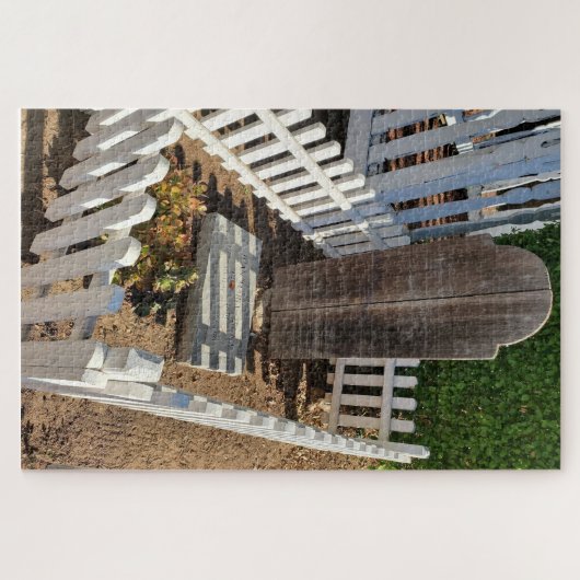 Cimetière thème puzzle (Horizontal)