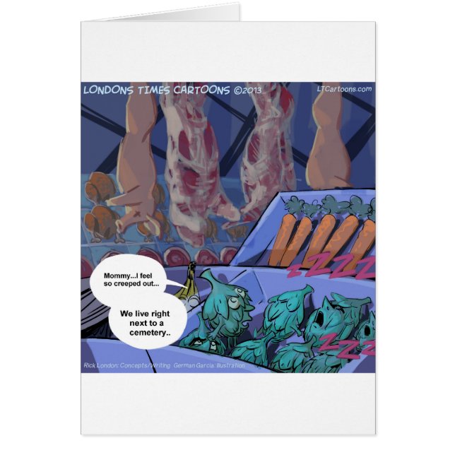 Cimetières de Supermarché Végétalien Drôle (Devant)