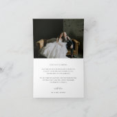 Cimier Botanique Monogramme Mariage Photo Merci C (Intérieur)