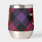 Cimier de Clan Brown sur tartan (Gauche)
