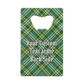 Cimier de lion Clan Currie sur Tartan (Dos)