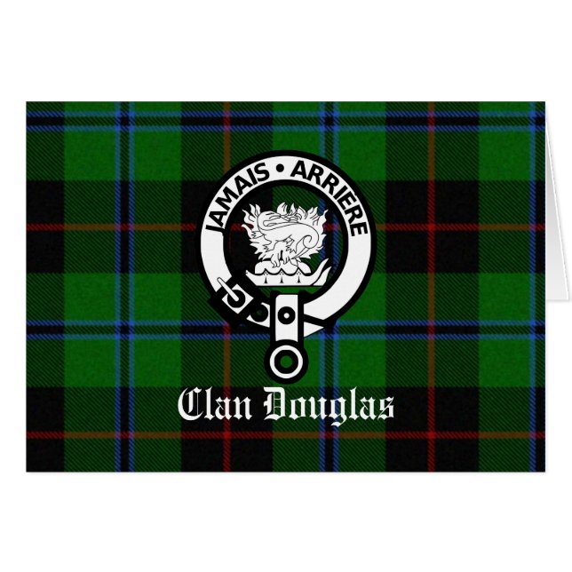 Cimier de tartan du clan Douglas (Devant horizontal)