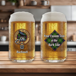 Cimier du clan MacDonell of Glengarry sur tartan