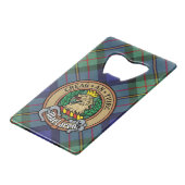 Cimier du clan MacLaren sur tartan (Devant Angle)