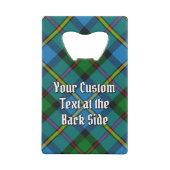 Cimier du clan MacLeod sur tartan de chasse (Dos)