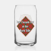 Cimier du clan Munro sur tartan (Verso)