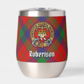 Cimier du clan Robertson sur tartan (Avant)