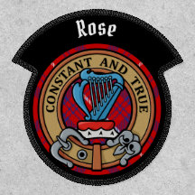Cimier Rose de clan sur Tartan