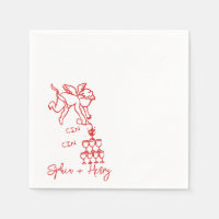 Cin Cin Cherub Hand getrokken Cupido Icon Bruiloft