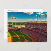 CINCINNATI BALL PARK STADIUM BRIEFKAARTEN (Voorkant / Achterkant)