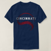 Cincinnati Baseball T-shirt (Design voorkant)