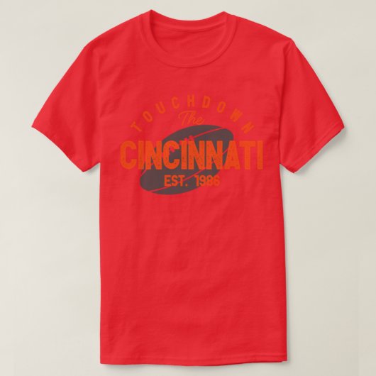 Cincinnati Bengalen TShirtCincinnati Team 1 T-shirt (Design voorkant)