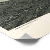 Cincinnati birdseye map - 1900 (Henderson) BigMapB Poster (Hoek)