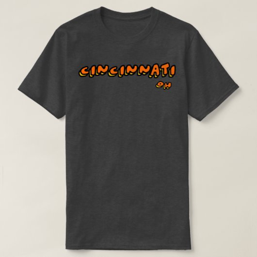 Cincinnati Bubble T-shirt (Design voorkant)
