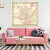 Cincinnati Canvas Afdruk (Insitu (Woonkamer))