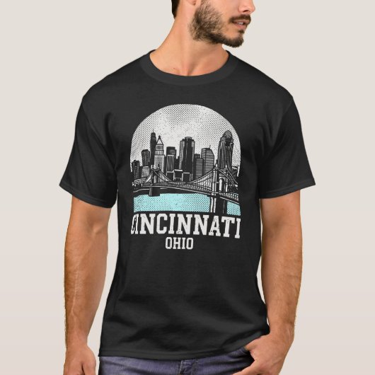 Cincinnati City Ohio T-shirt (Voorkant)
